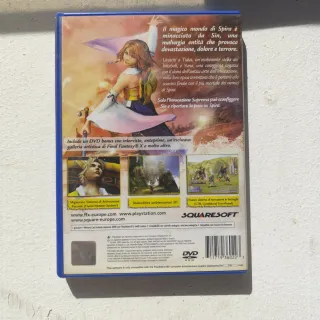 Final Fantasy X 10 PS2 DVD Bonus PAL Italiano