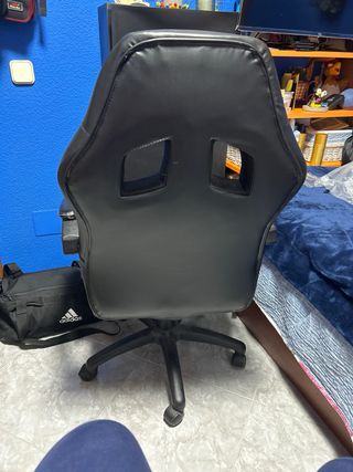 Silla Gaming Oficina Negra y Roja