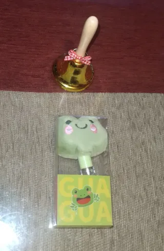 Brillo de labios Kevin y Coco verde