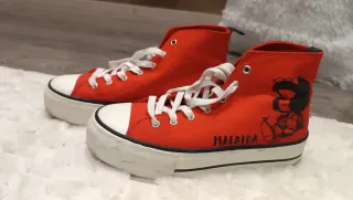 Zapatillas Mafalda Rojas