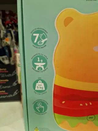 Bilancia cucina Legami orso