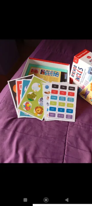 Juego Aprendo Inglés Clementoni 5+