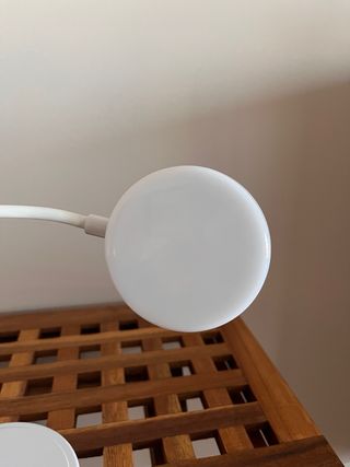 Candeeiro de mesa branco