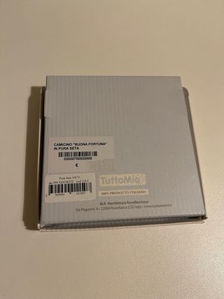 Camicino della Fortuna nascita pura seta