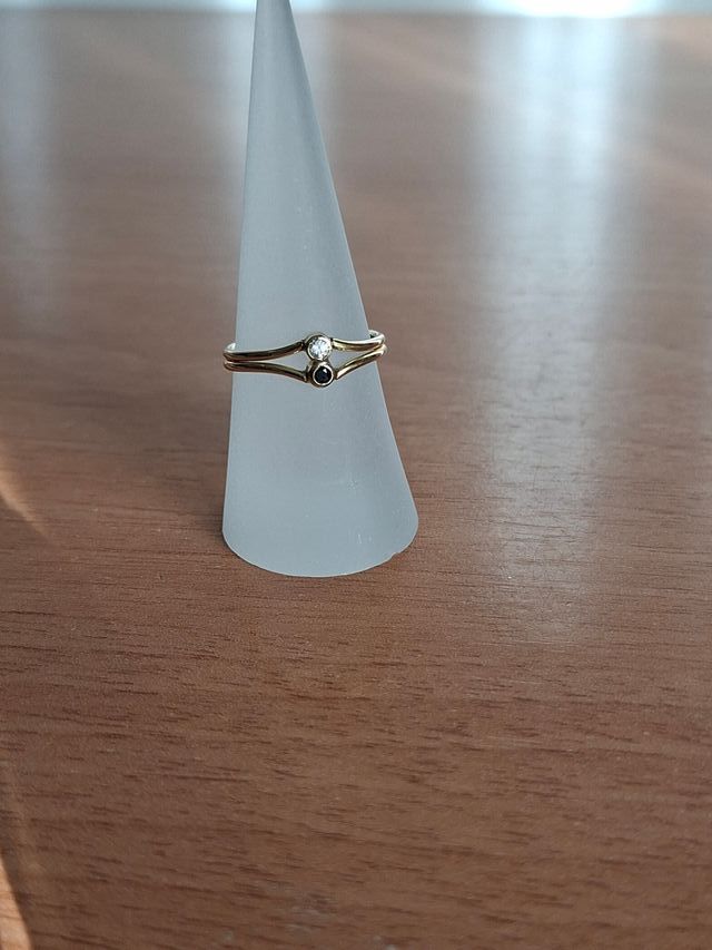 Anillo Goldfilled con piedras