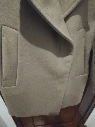 Chaquetón Zara Beige