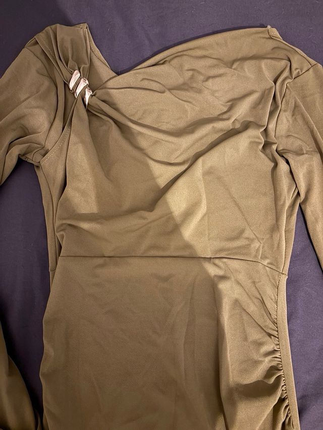 Vestido fiesta verde nuevo