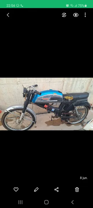 Lote de 2 Motos Clásicas