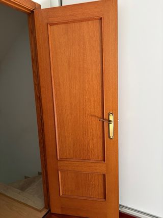 6 Puertas de madera interior ,medida 2’03x72’5