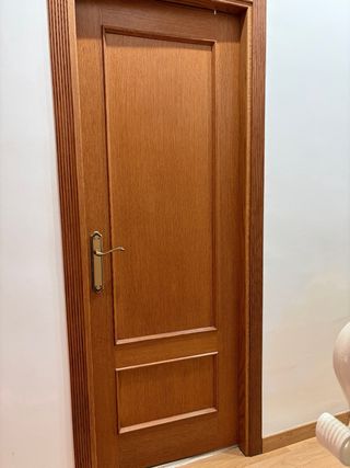 6 Puertas de madera interior ,medida 2’03x72’5