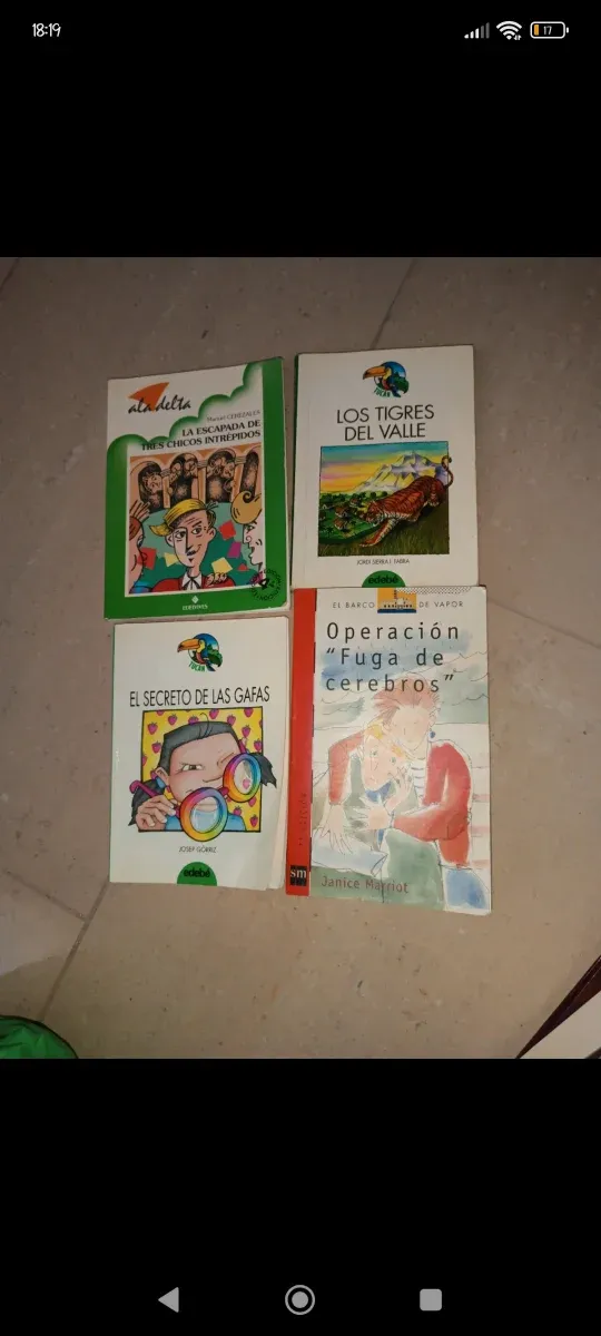 Lote 4 Libros Infantiles (Tucán)