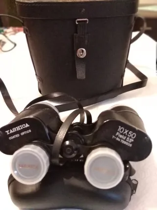 Binóculos Yashica Vintage com Caixa