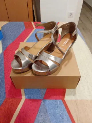 Sandalias A SPIGA Plataforma Tacon