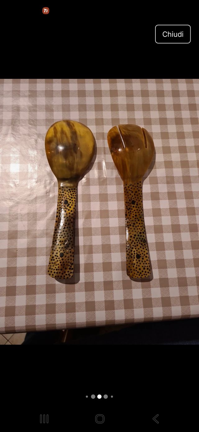 Posate vintage in bachelite