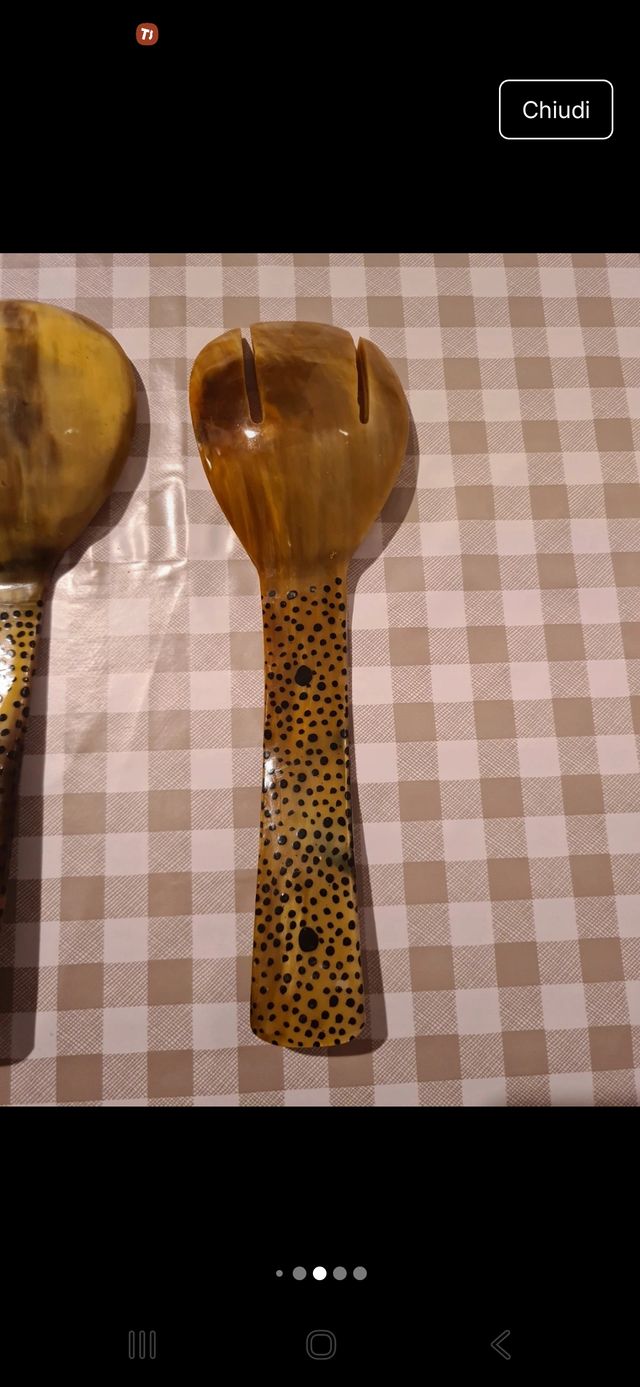 Posate vintage in bachelite