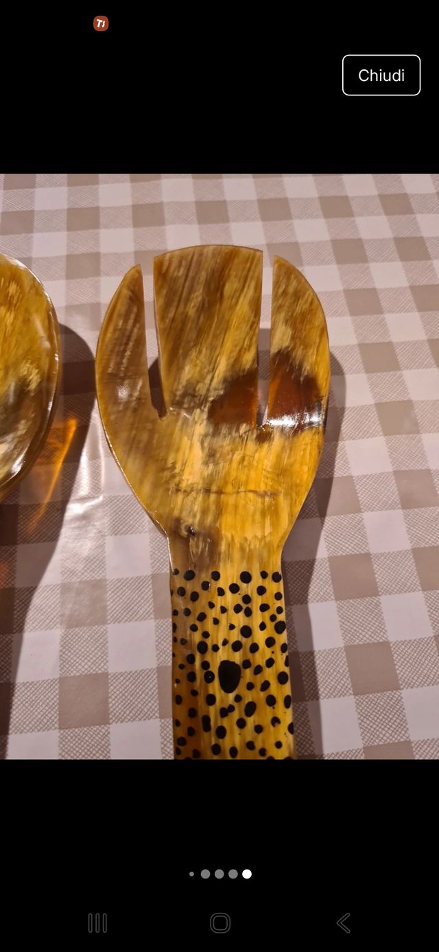 Posate vintage in bachelite