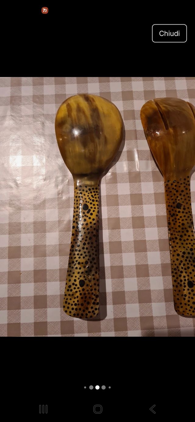 Posate vintage in bachelite