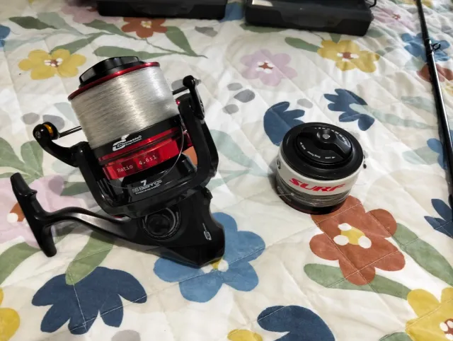 Equipo de pesca surfcasting