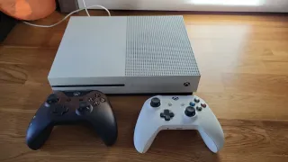 Consola Xbox One S Blanca.