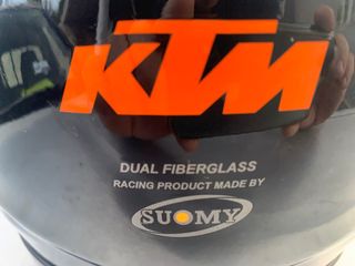 Casco KTM Recing suomy Fiber