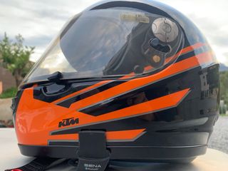 Casco KTM Recing suomy Fiber