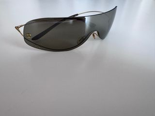 Gafas Chanel Máscara Logo Dorado Vintage