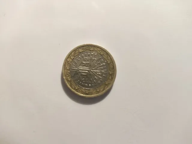 Moneda 1 Euro Francia 2000