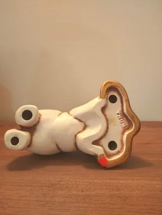 Gatto con coperta thun vintage