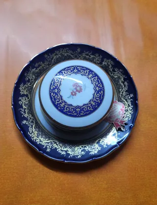 Porcellaine Les Griffes Collection Francia Oro 24k