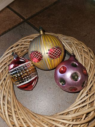 Palle Natale Vetro Soffiato Anni '60