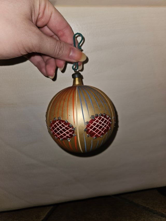 Palle Natale Vetro Soffiato Anni '60