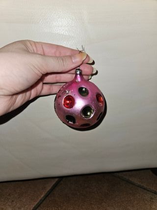 Palle Natale Vetro Soffiato Anni '60