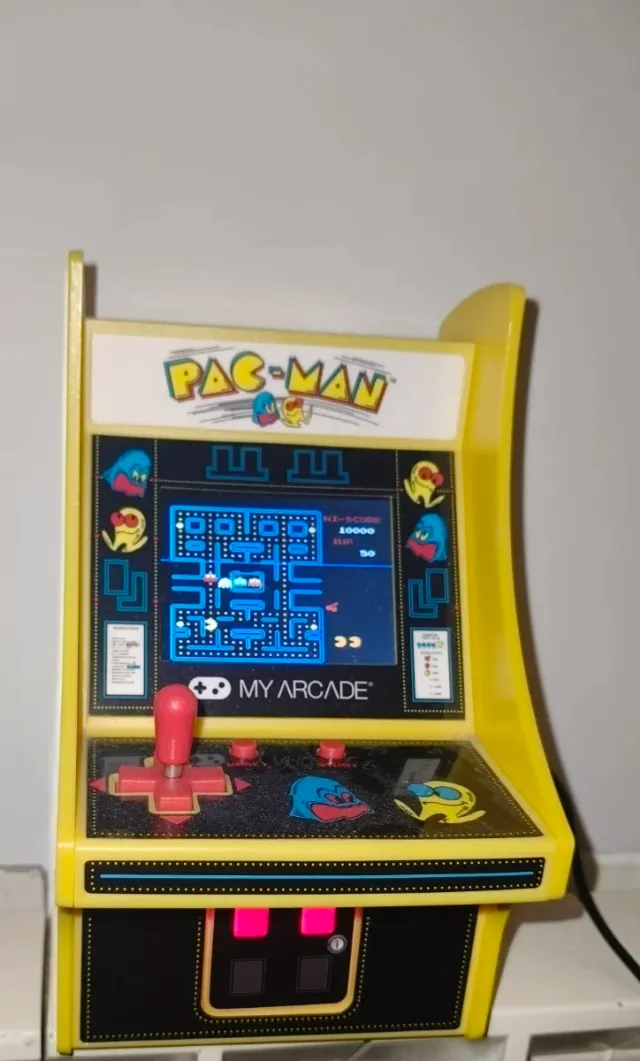 Mini Máquina Arcade Pac-Man MY ARCADE