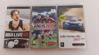 10 juegos y 5 películas de PSP