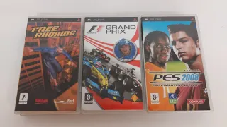 10 juegos y 5 películas de PSP