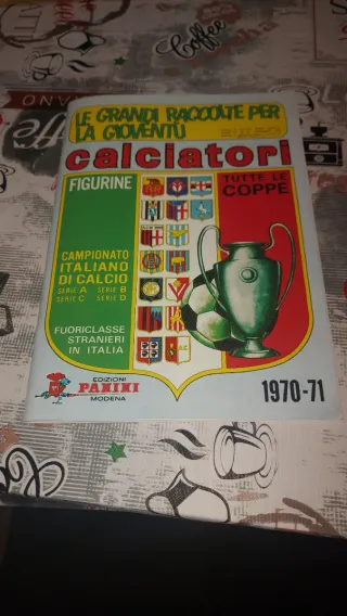 Album Calciatori Panini 70-71 Anastatico COMPLETO