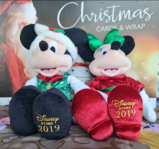 Mickey y Minnie Disney Store Navidad 2019
