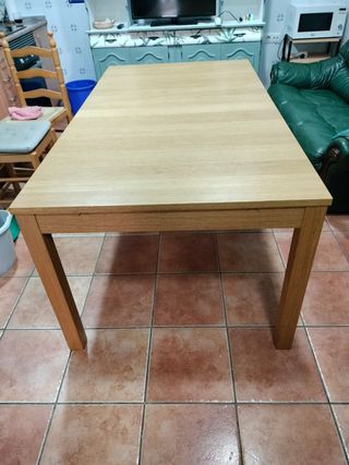 Mesa extensible madera