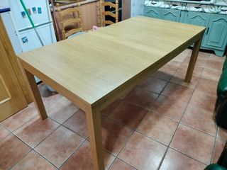 Mesa extensible madera