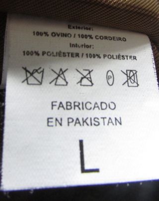 Chaqueta de piel Leathertex Talla L