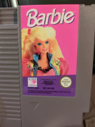 Juego Barbie NES