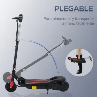 Patinete Eléctrico Plegable Niños 7-14 Años