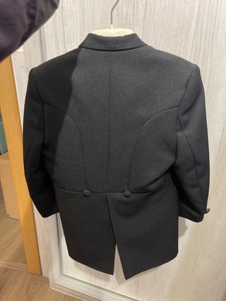 Esmoquin Niño Negro y Beige