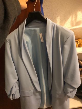 Chaqueta americana azul