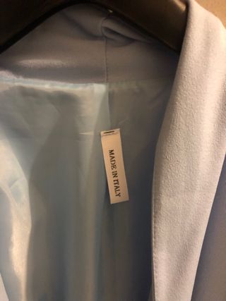 Chaqueta americana azul