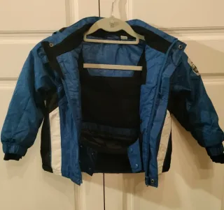 Chaqueta de Nieve Infantil Azul 2-4 años