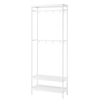 Recibidor Ikea perchero y zapatero