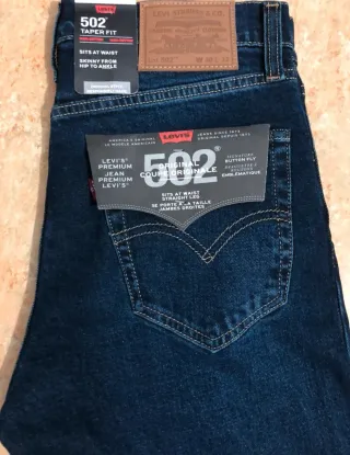Levi's 502 Taper Fit Uomo W30 L32