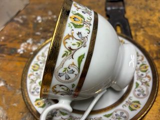 Set 6 Tazze Porcellana tedesca Vintage