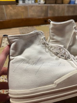 Adidas Y-3 Yuben Mid Zapatilla Blanca